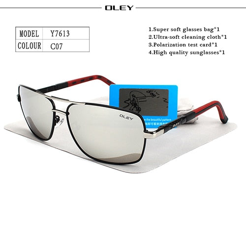 OLEY Brand Polarized Men's Sunglasses