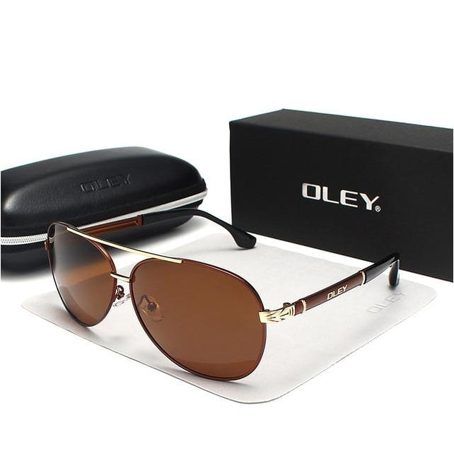 OLEY Brand Sunglasses Men Polarized Sunglasses